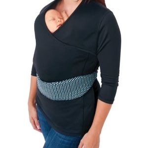 NuRoo Pocket long sleeve pocket baby wearing shirt